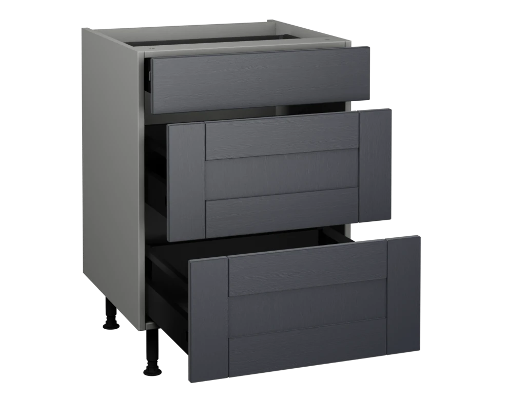 600 3 Drawer Base