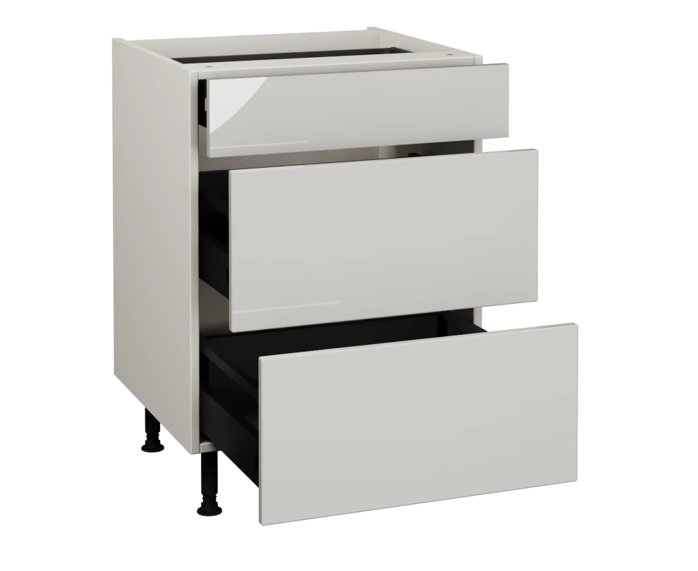 600 3 Drawer Base