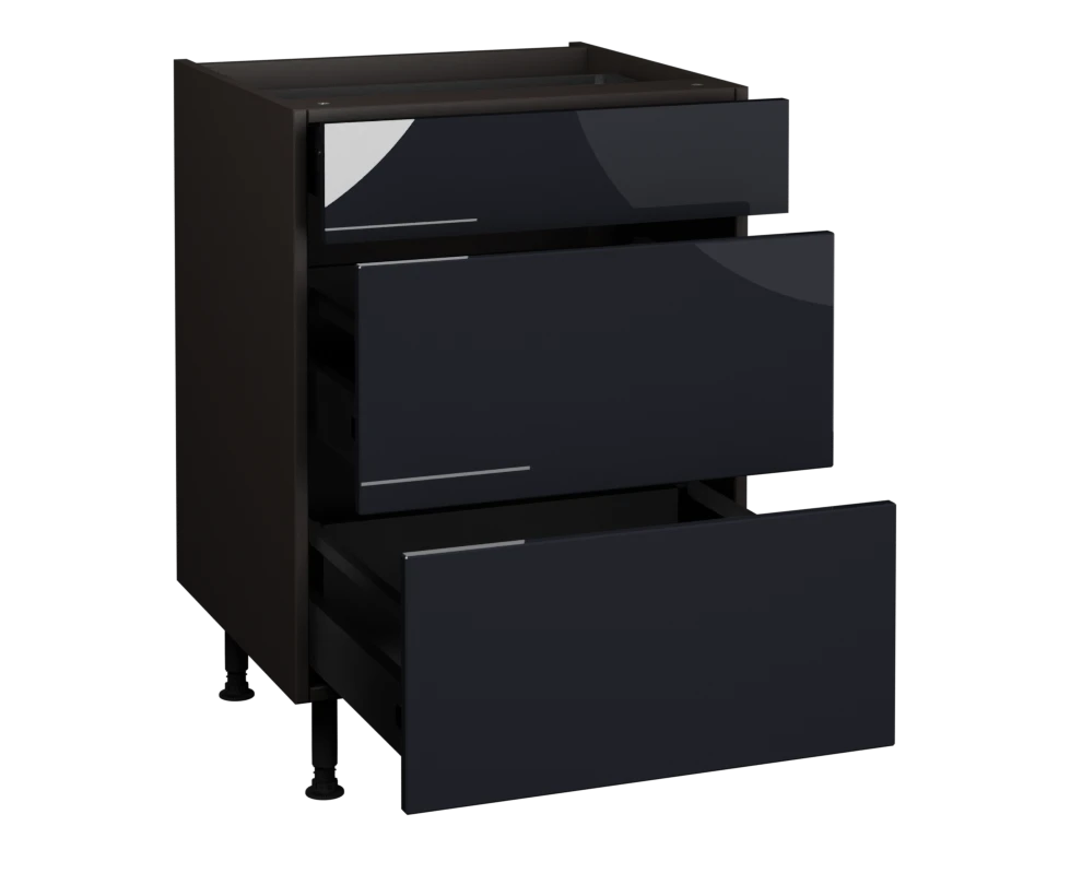 600 3 Drawer Base