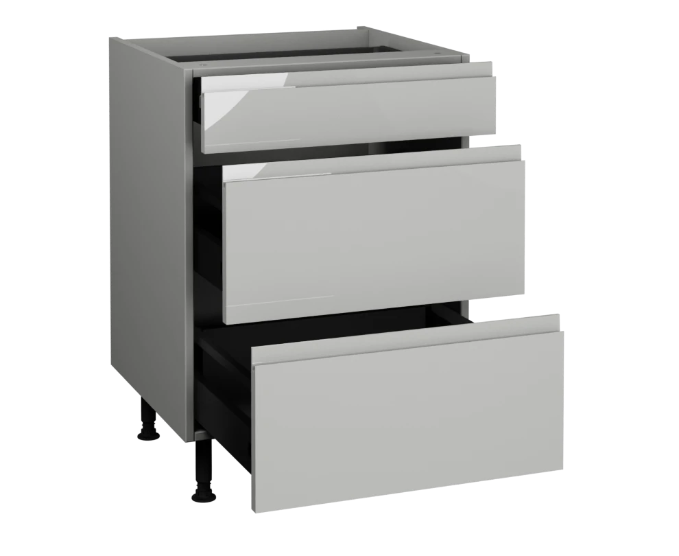 600 3 Drawer Base