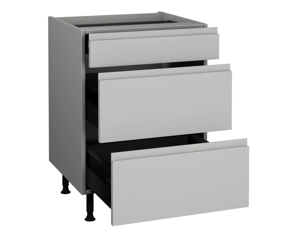 600 3 Drawer Base