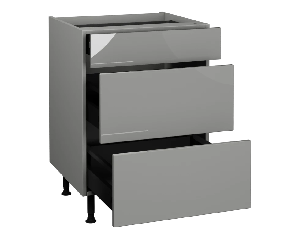 600 3 Drawer Base