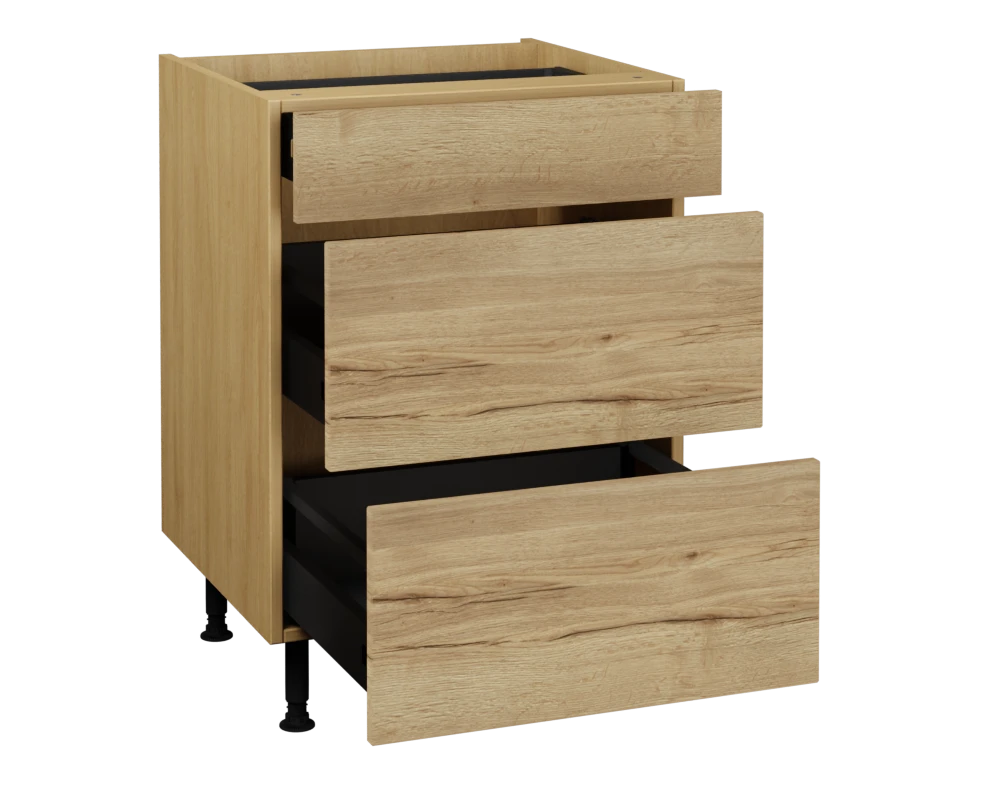 600 3 Drawer Base