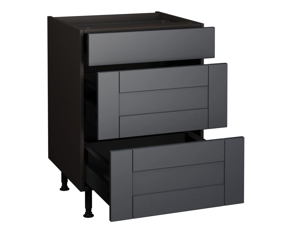 600 3 Drawer Base
