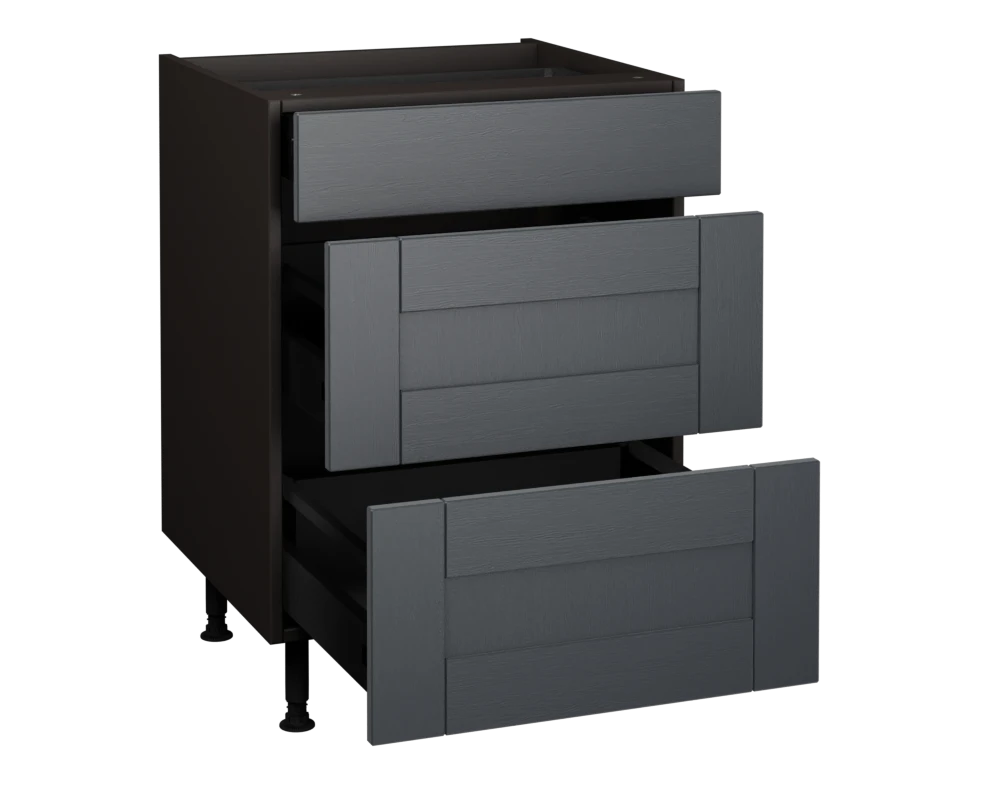 600 3 Drawer Base