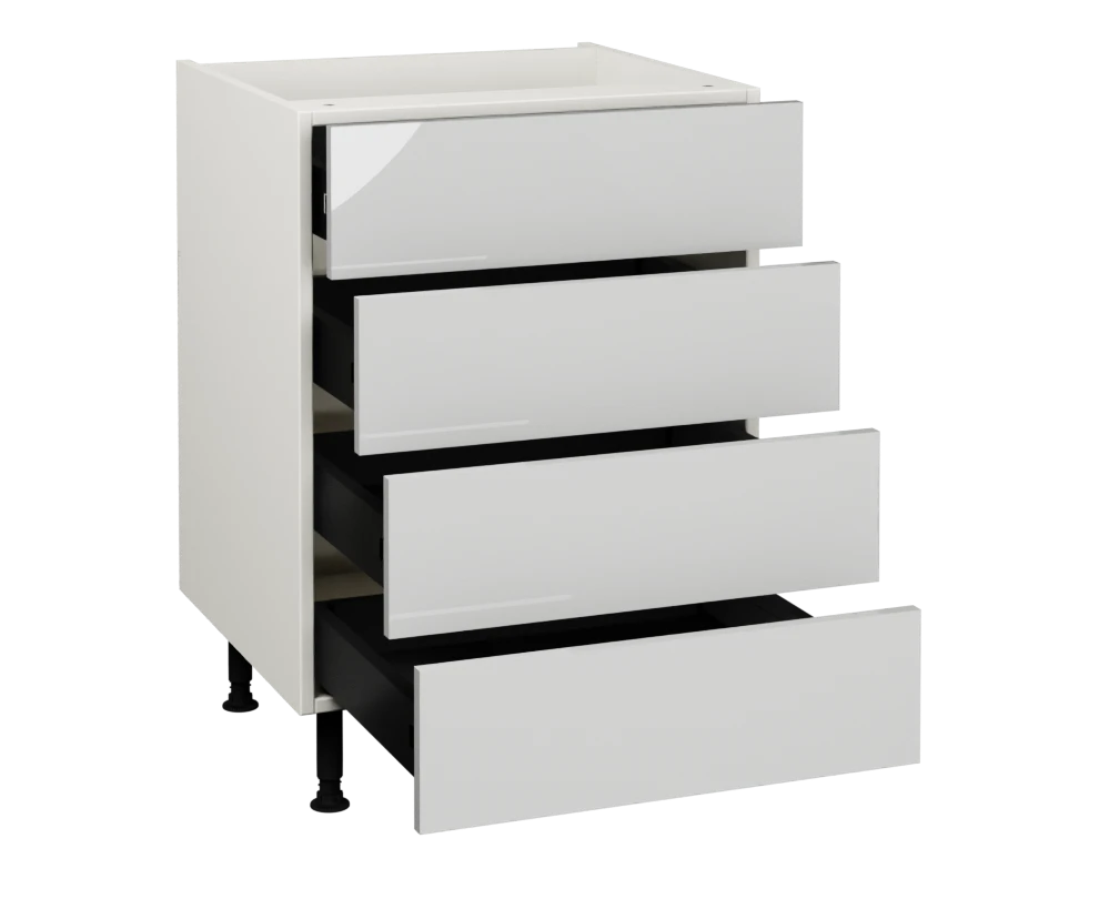 600 4 Drawer base