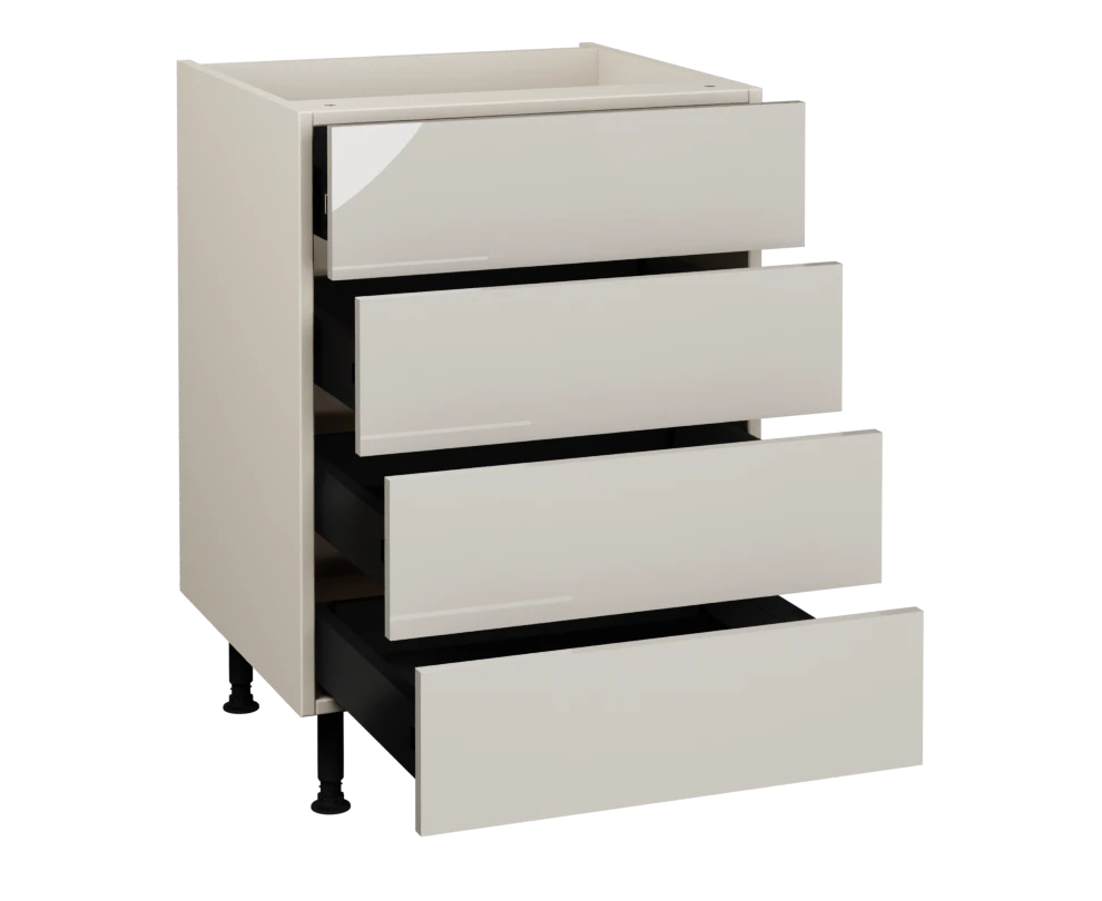 600 4 Drawer base