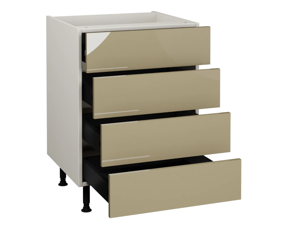 600 4 Drawer base