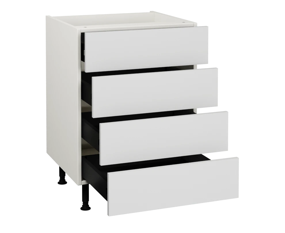 600 4 Drawer base