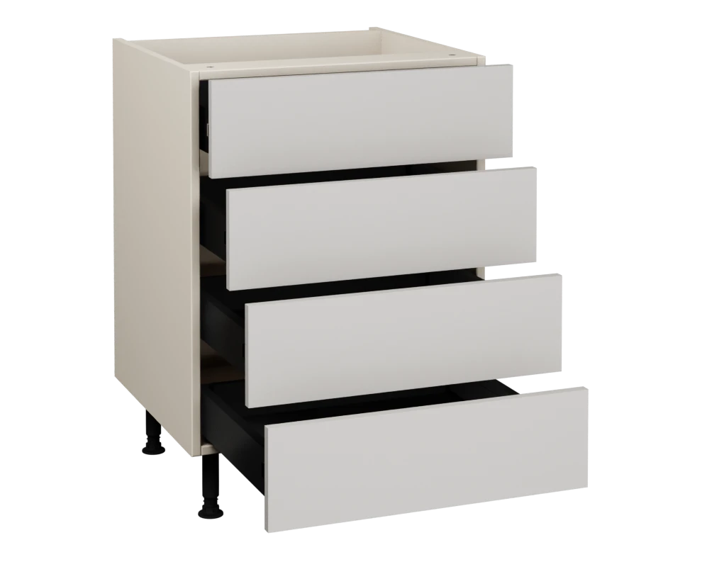 600 4 Drawer base