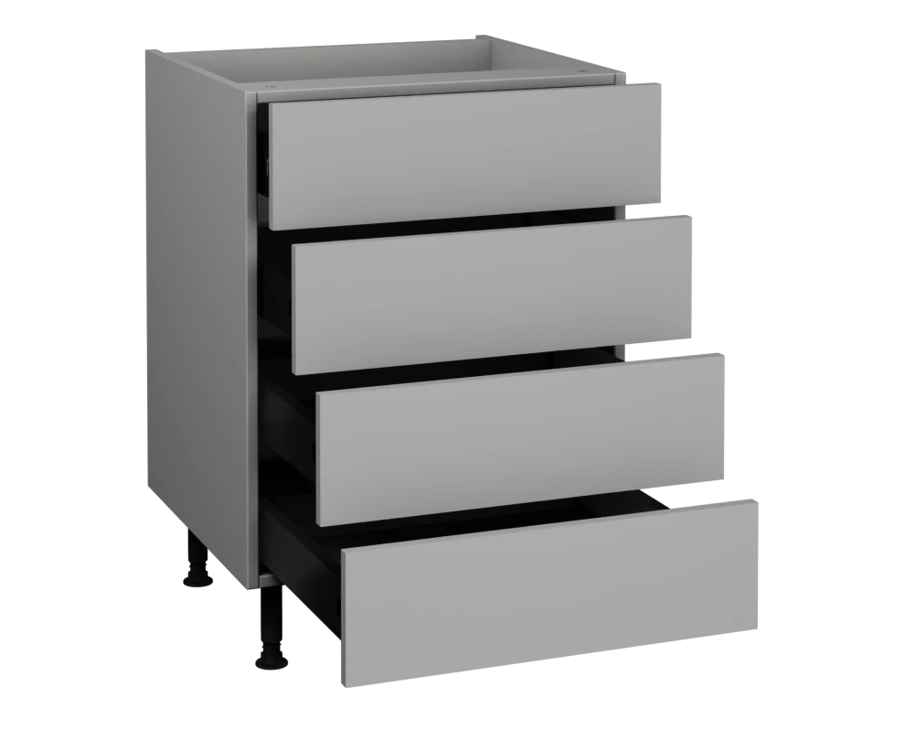600 4 Drawer base