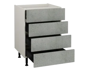 600 4 Drawer base