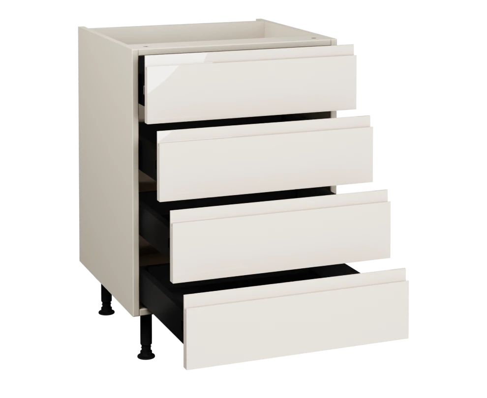 600 4 Drawer base