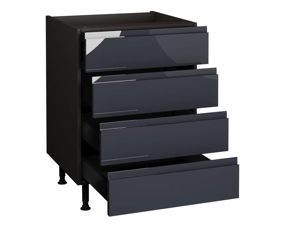 600 4 Drawer base