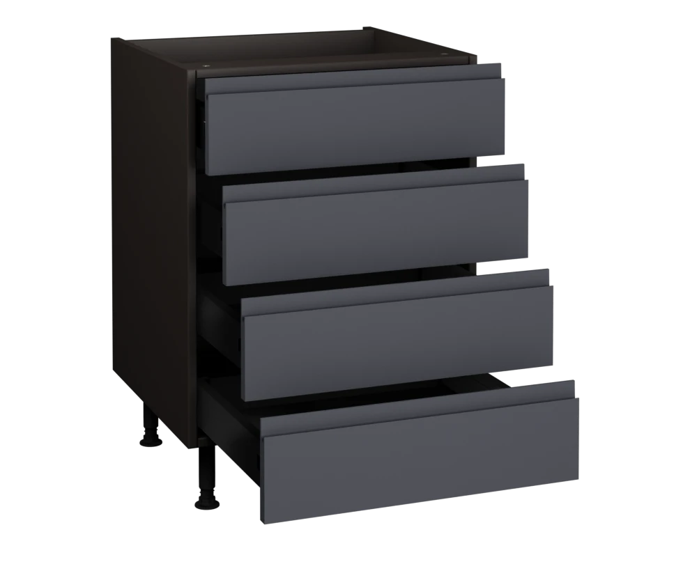 600 4 Drawer base