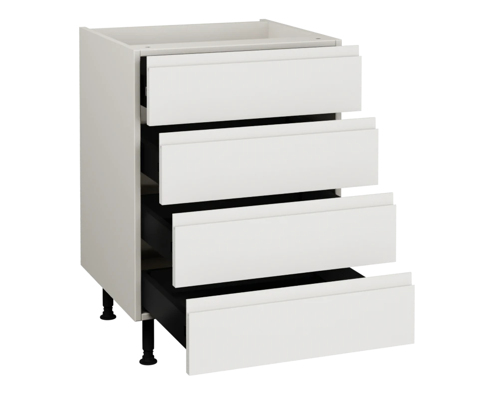 600 4 Drawer base