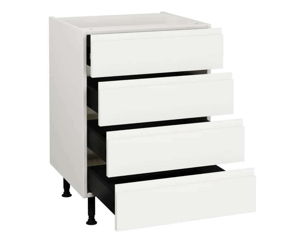 600 4 Drawer base