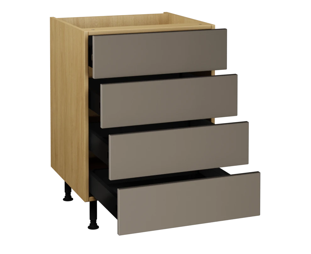 600 4 Drawer base