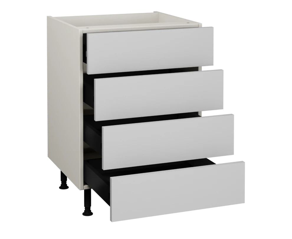 600 4 Drawer base