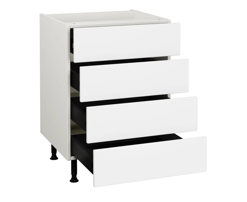 600 4 Drawer base