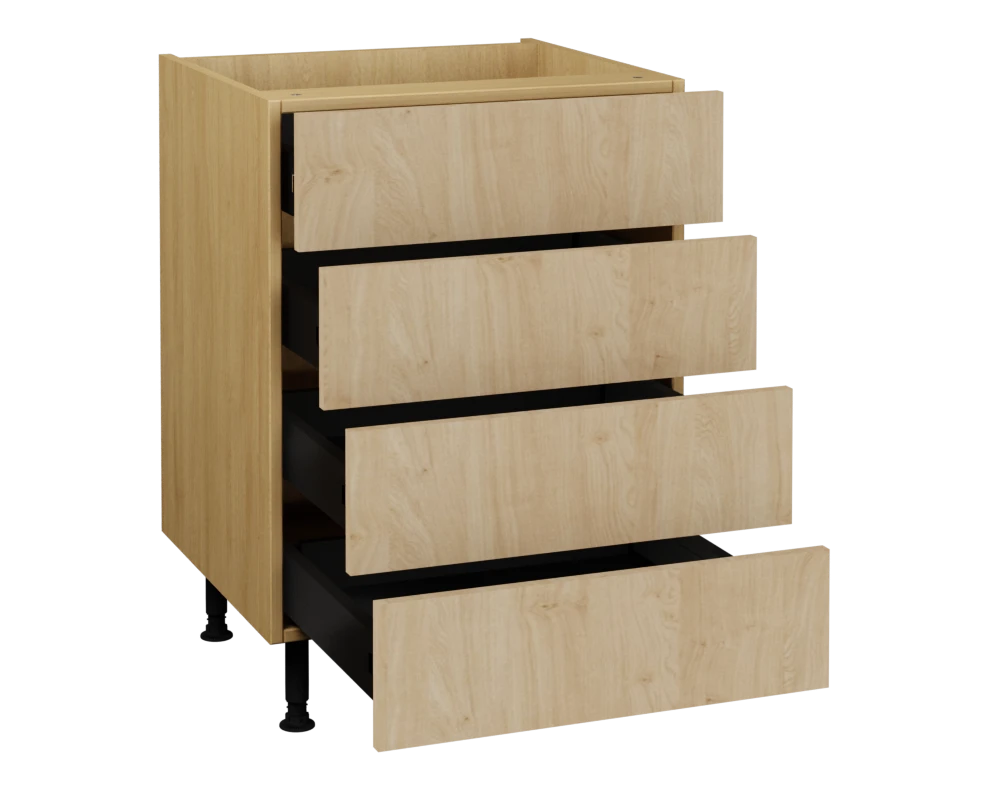 600 4 Drawer base