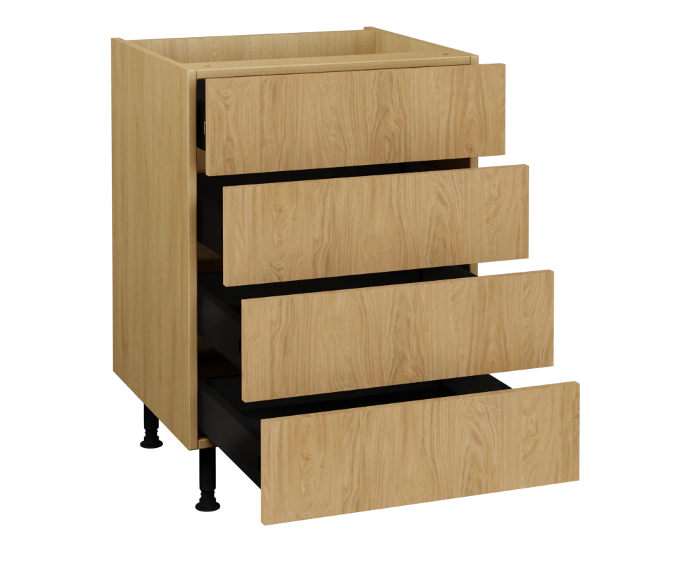 600 4 Drawer base