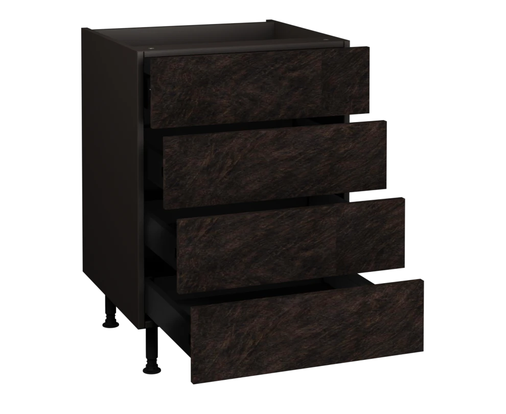 600 4 Drawer base