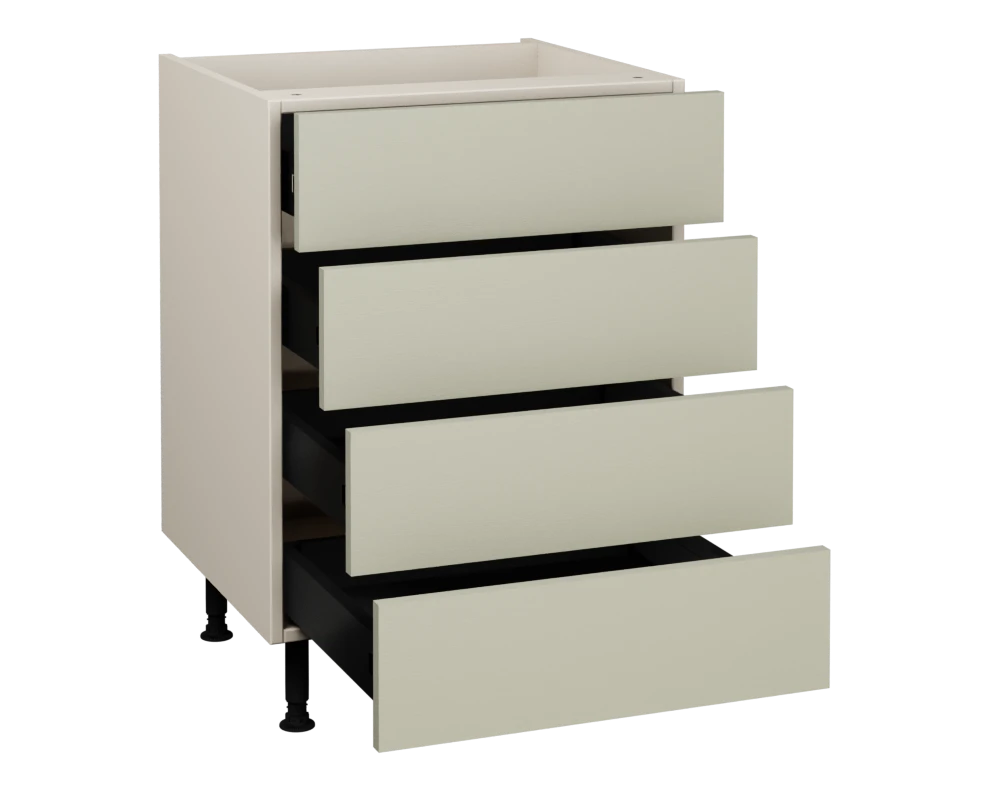600 4 Drawer base