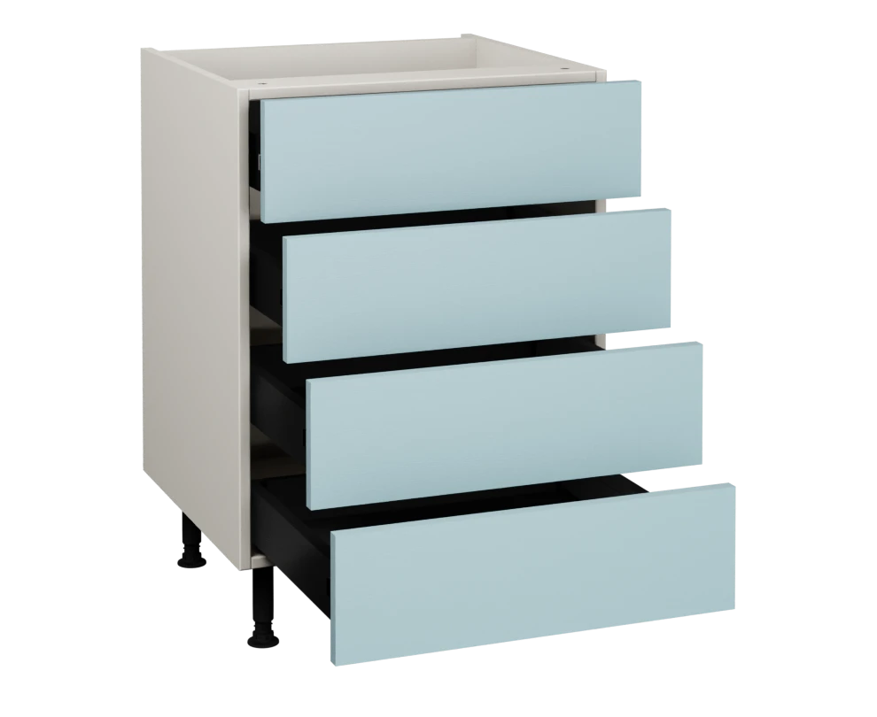 600 4 Drawer base