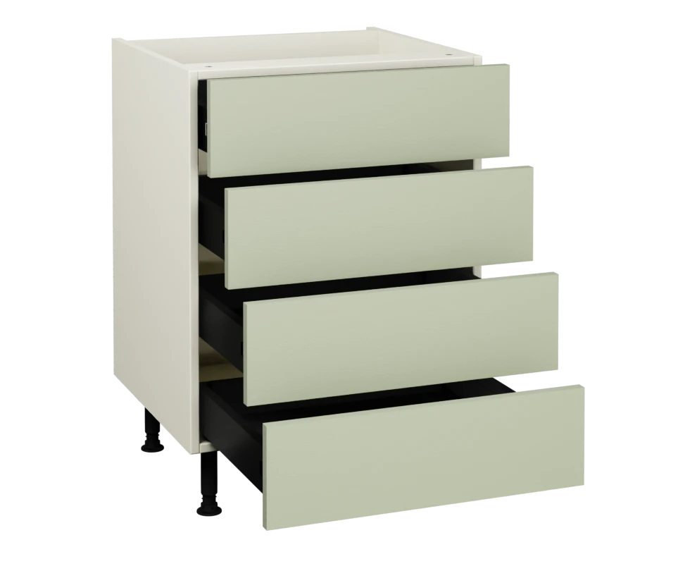600 4 Drawer base