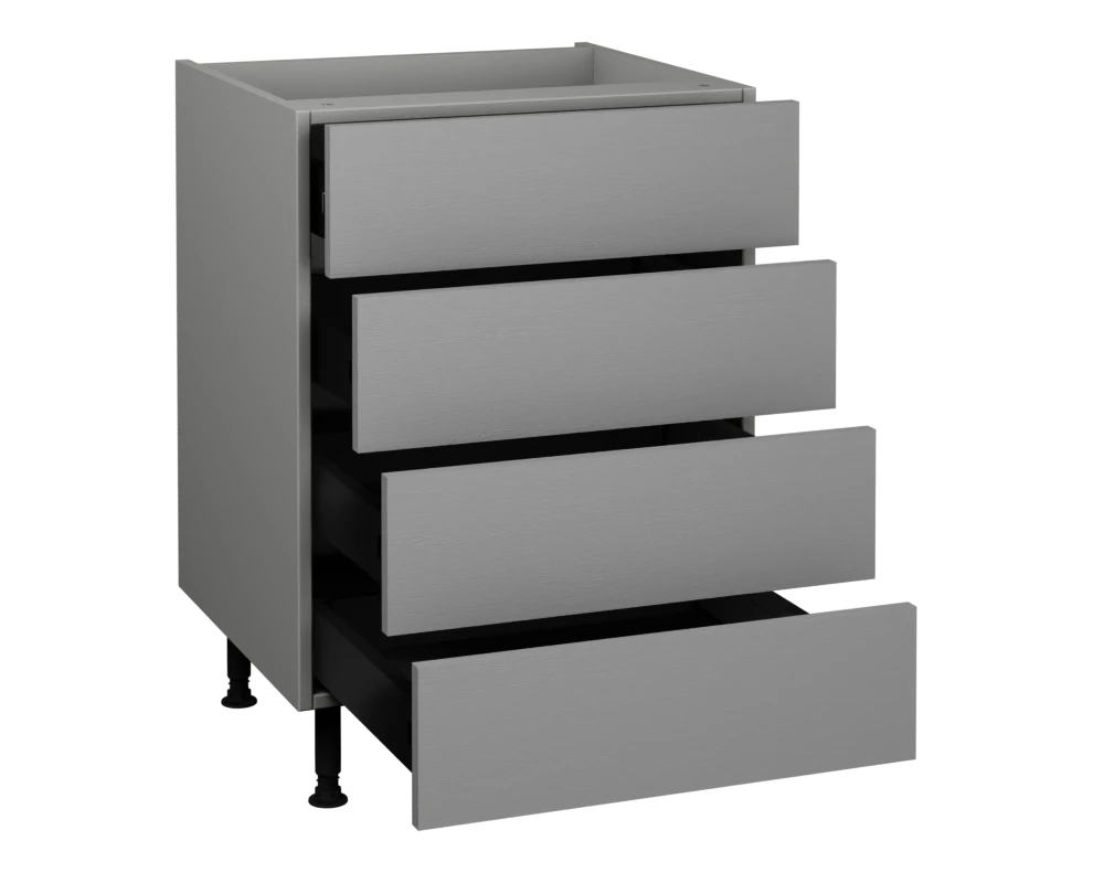 600 4 Drawer base