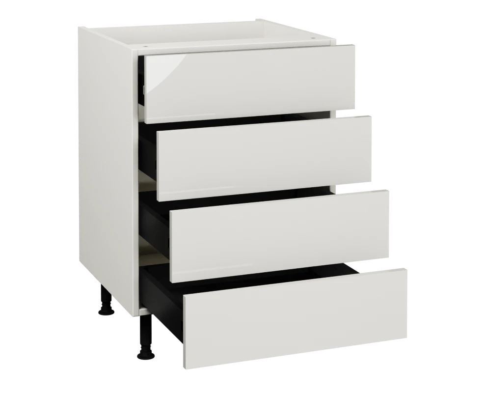 600 4 Drawer base