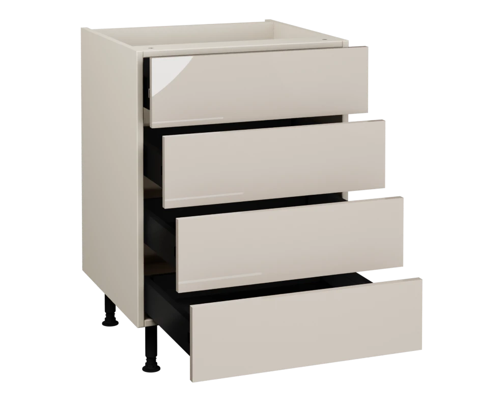 600 4 Drawer base