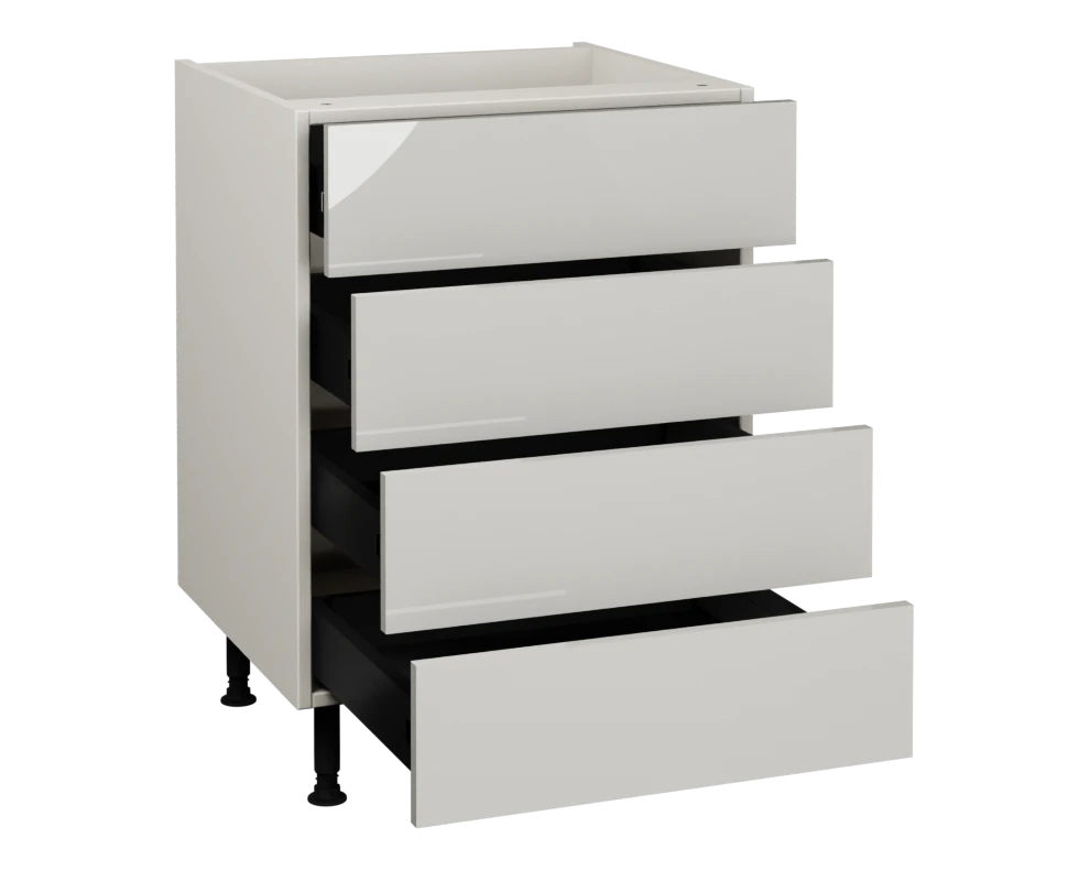 600 4 Drawer base