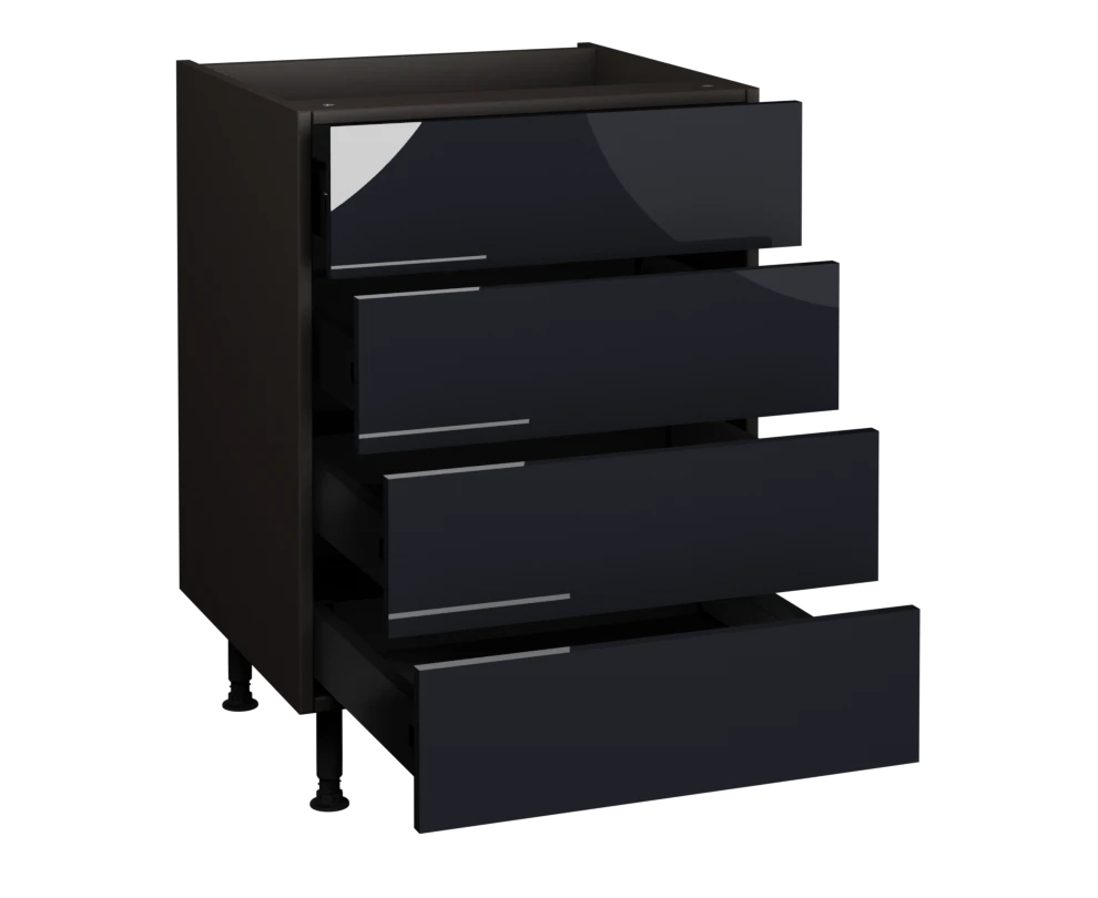600 4 Drawer base