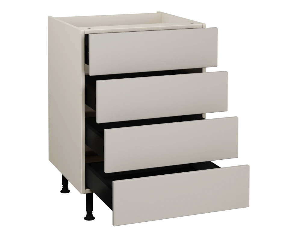 600 4 Drawer base