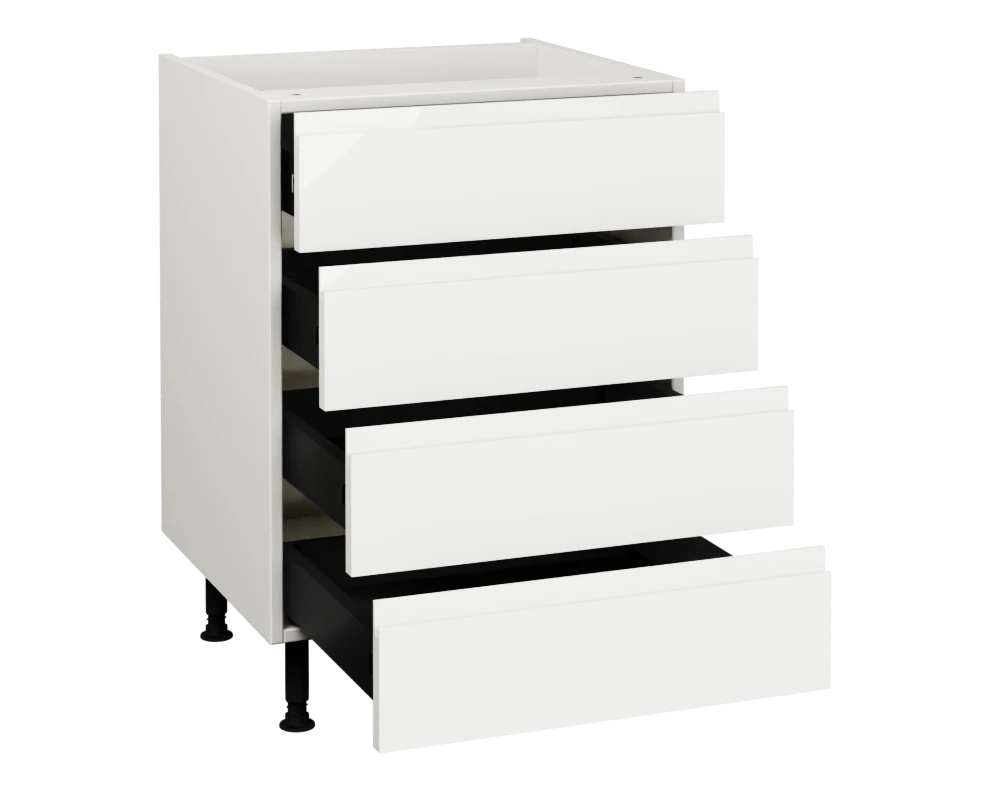 600 4 Drawer base