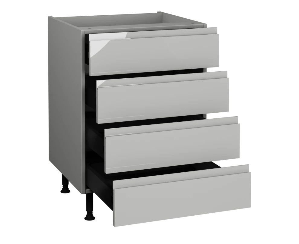 600 4 Drawer base