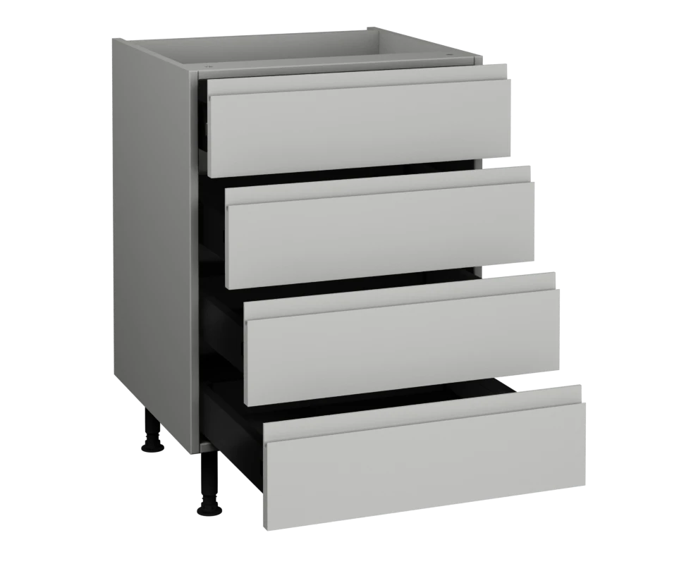 600 4 Drawer base