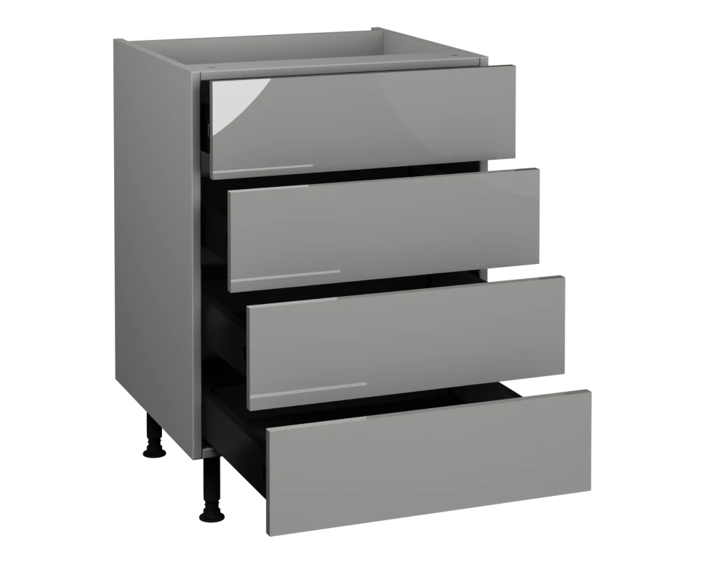 600 4 Drawer base