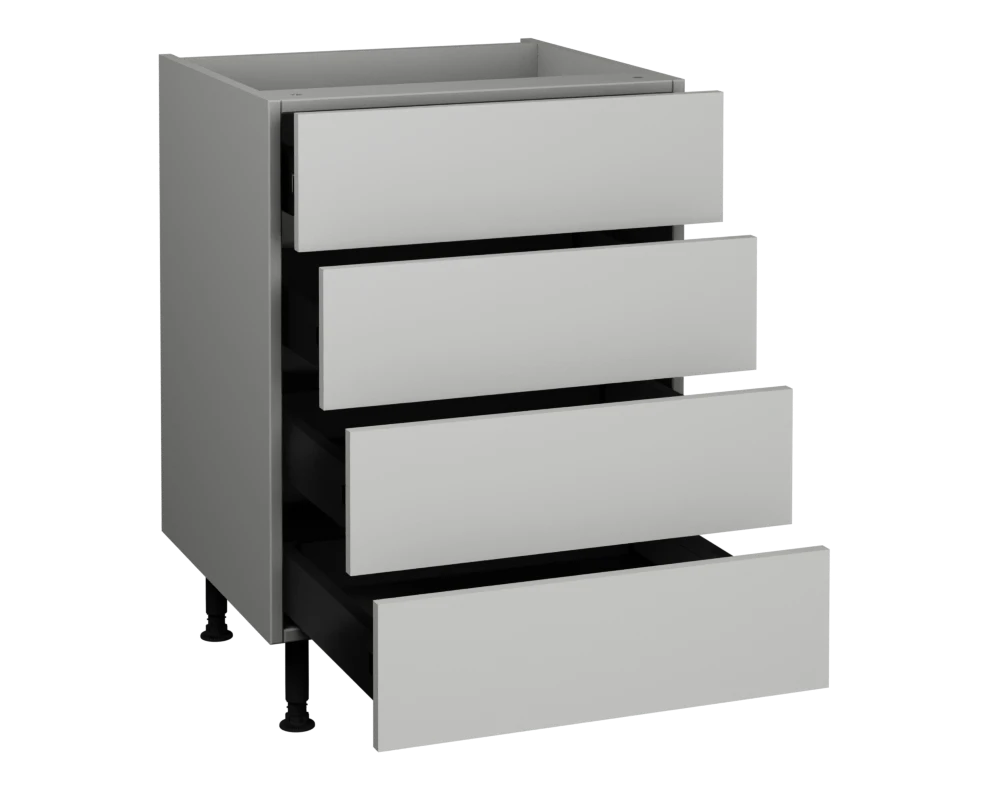 600 4 Drawer base