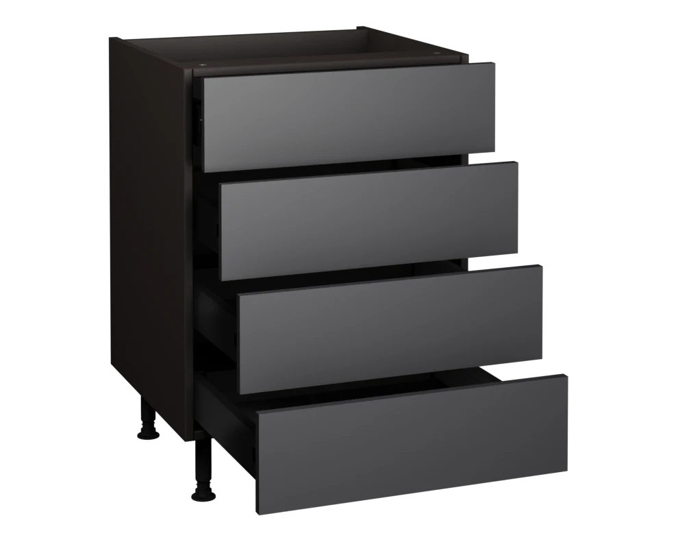 600 4 Drawer base