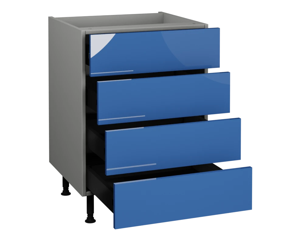 600 4 Drawer base