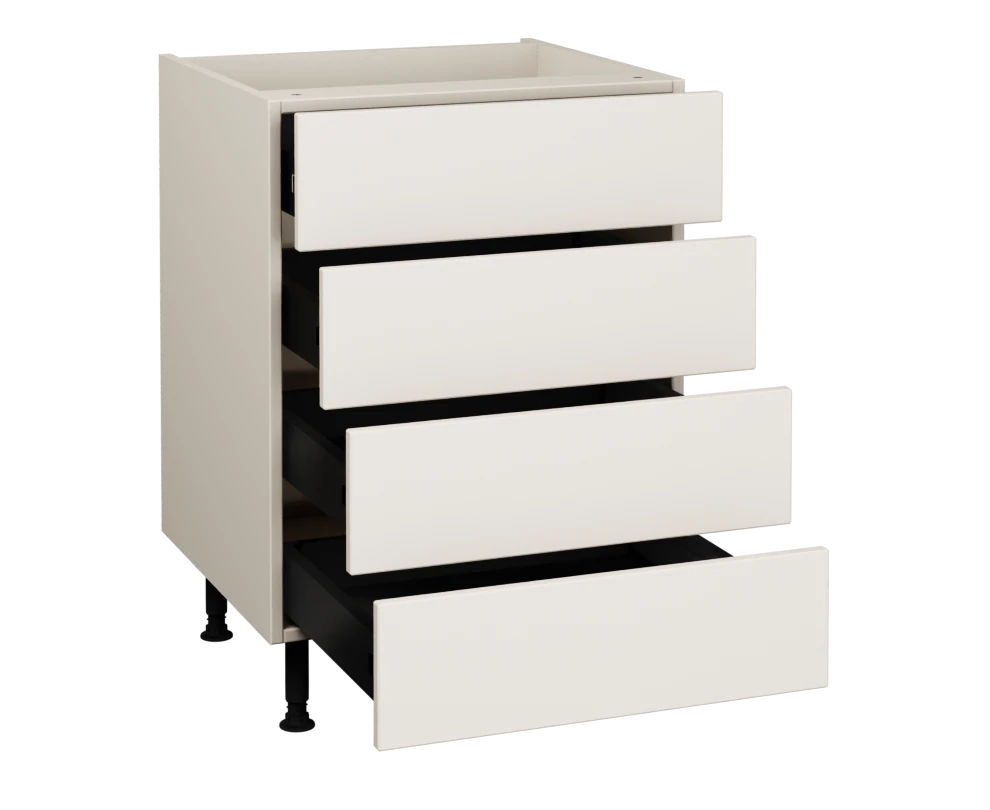 600 4 Drawer base