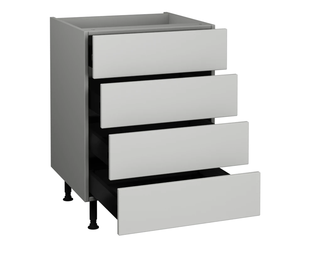 600 4 Drawer base