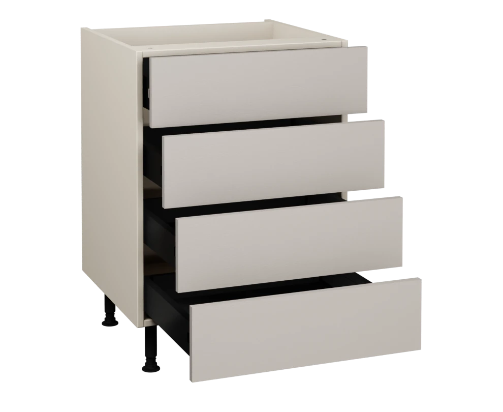 600 4 Drawer base