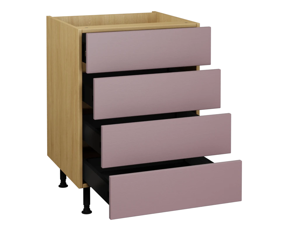 600 4 Drawer base
