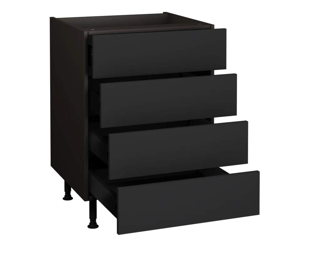 600 4 Drawer base