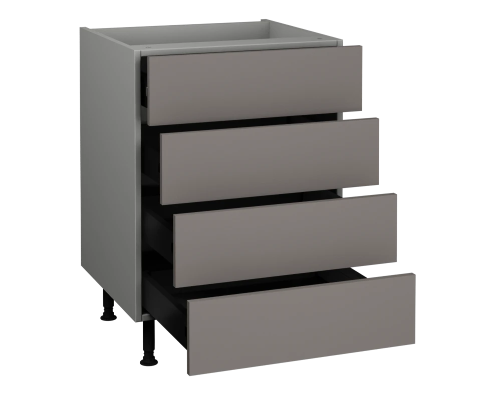 600 4 Drawer base