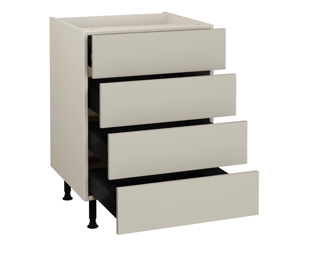 600 4 Drawer base